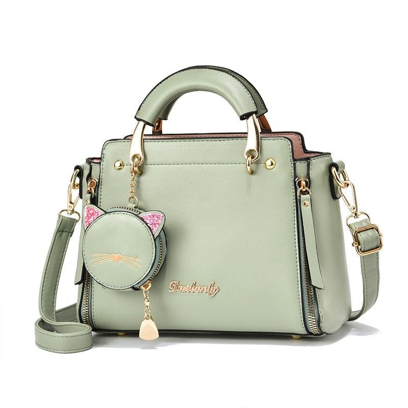 Bolsa Feminina em Couro PU LOVE CAT - Inov&tec