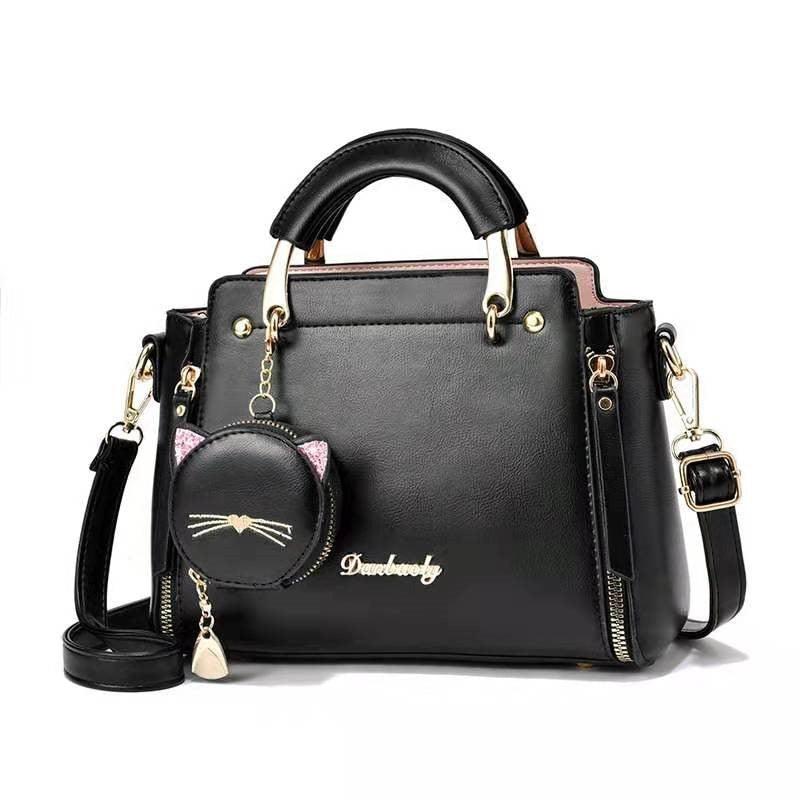 Bolsa Feminina em Couro PU LOVE CAT - Inov&tec