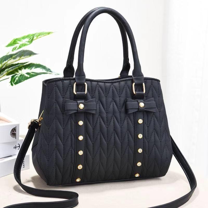 Bolsa Feminina KITTY MESH Em Couro PU Textura Geométrica - Inov&tec