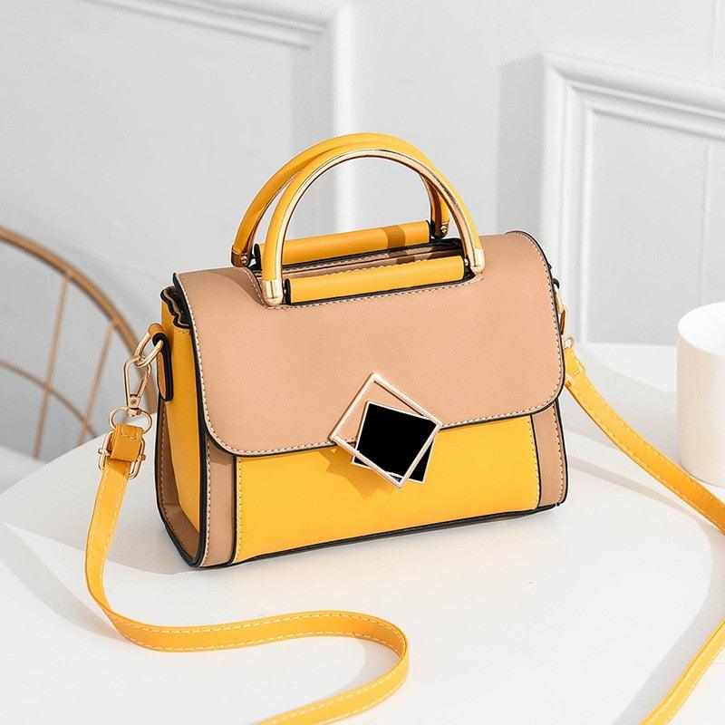 Bolsa Feminina FAMOUS Em Couro PU - Inov&tec