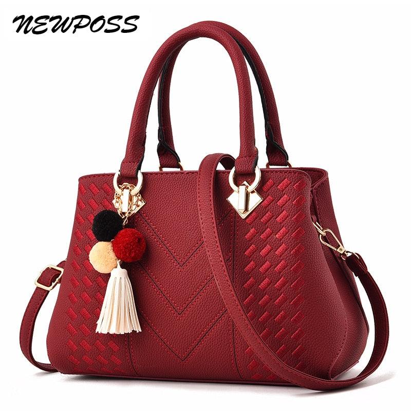 Bolsa Feminina Fashion SIMPLE - Couro PU e Poliéster De alta Qualidade e Durabilidade - Inov&tec
