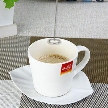 Mixer Elétrico de Aço Inoxidável - Ótimo Para Fazer Cappuccino, Milk shakes e Bater Ovos!