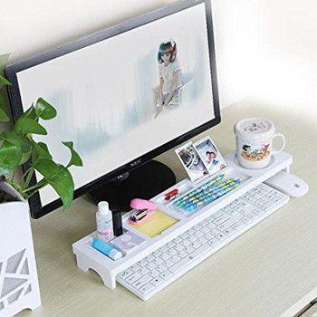 Organizador de Mesa de Computador Criativo e Simples