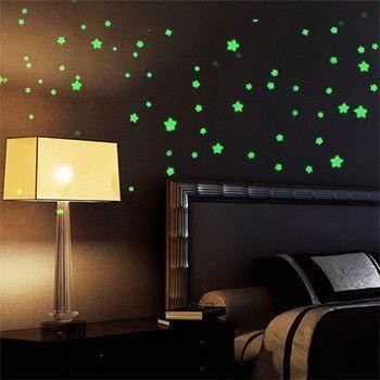 Folha de Adesivo de Parede de Estrelinhas - Star Light