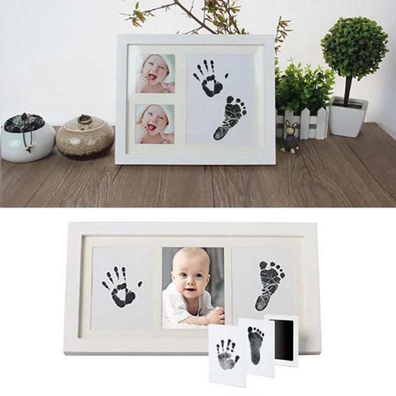 Kit Pegada de Bebê Marcador de Impressão Digital DIY