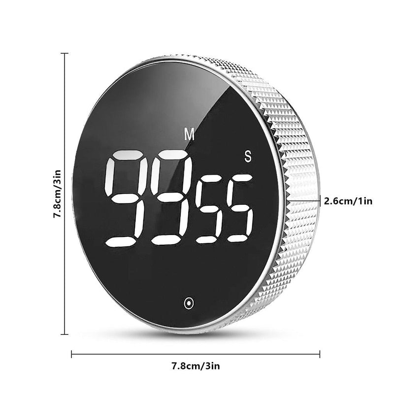 Temporizador magnético MAX FOCUS™ multiuso com LED e efeitos sonoros - Inov&tec