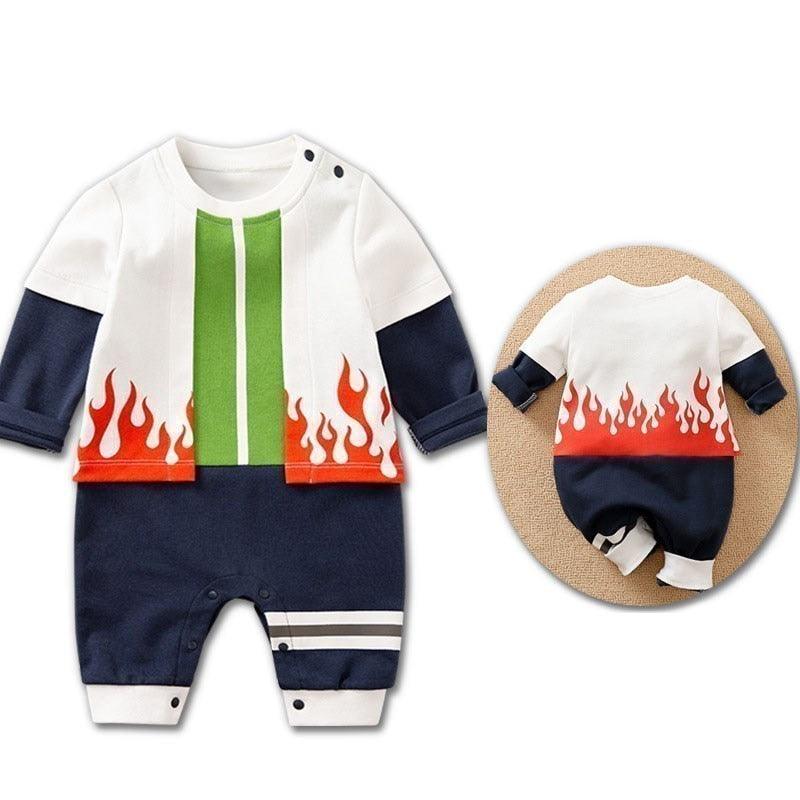 Roupinha De Bebê Anime - Naruto, Dragon Ball, One Piece e Demon Slayer - Inov&tec
