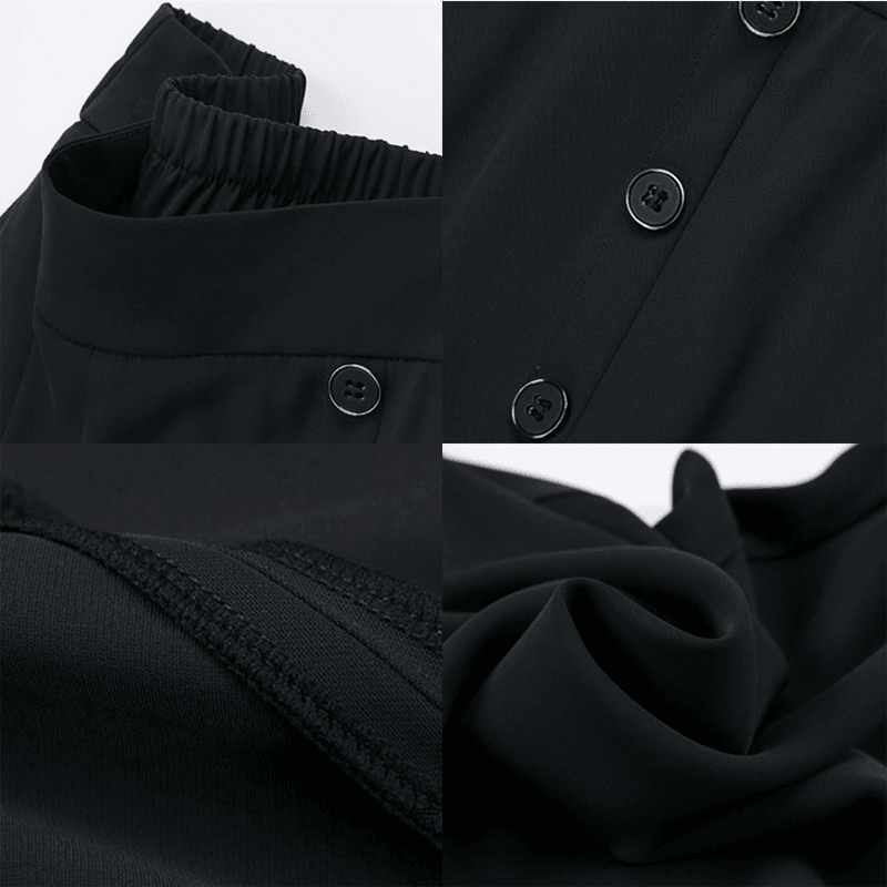 Calça Longa com Cós Alto modelo GRIFE em Seda e Elastano / Tendência na Moda Verão - Inov&tec