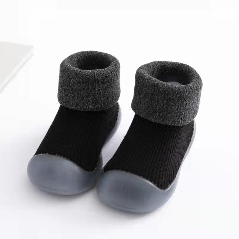 Sapatinho Meia Quentinho e Antiderrapante MEU PUPILO™️ - Super Confortável para Bebes - Inov&tec