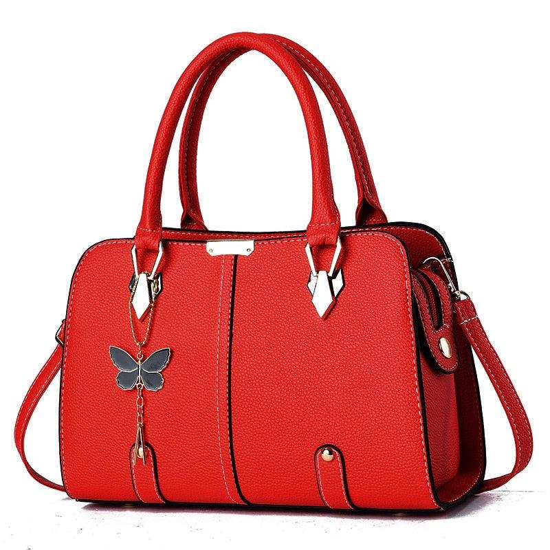 Bolsa Feminina FAMOUS FLY - Luxo em Couro PU - Inov&tec