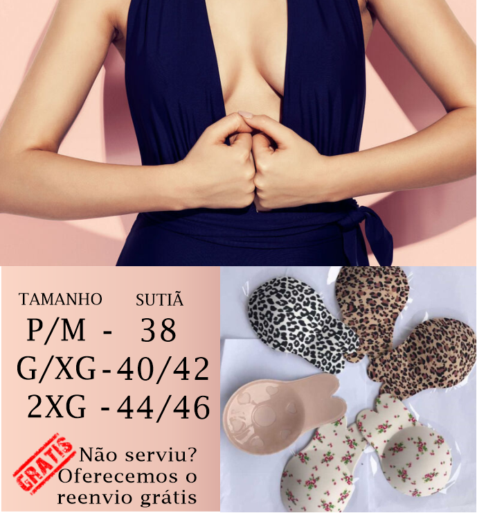 Sutiã Adesivo Invisível Estampado - Magic Lift