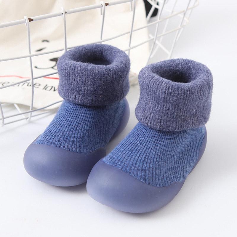 Sapatinho Meia Quentinho e Antiderrapante MEU PUPILO™️ - Super Confortável para Bebes - Inov&tec