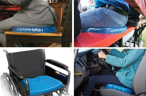 Almofada de Assento Ortopédica em Silicone