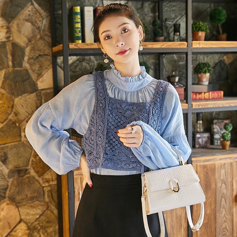 Bolsa Feminina CHICK PENDANT Em Couro PU - Bolsa De Mão e Ombro - Inov&tec