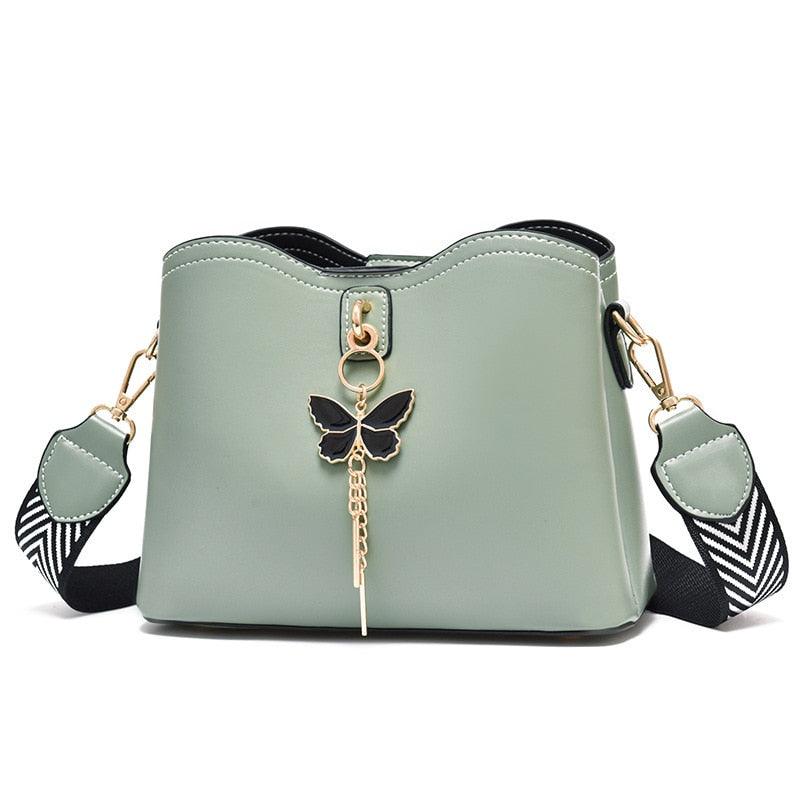 Bolsa LADIE BUTTERFLY Em Couro PU - Estilo, Sofisticação e Elegância! - Inov&tec