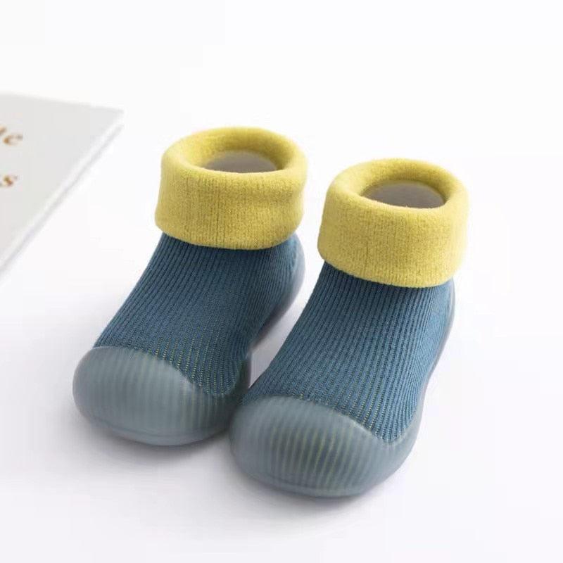Sapatinho Meia Quentinho e Antiderrapante MEU PUPILO™️ - Super Confortável para Bebes - Inov&tec