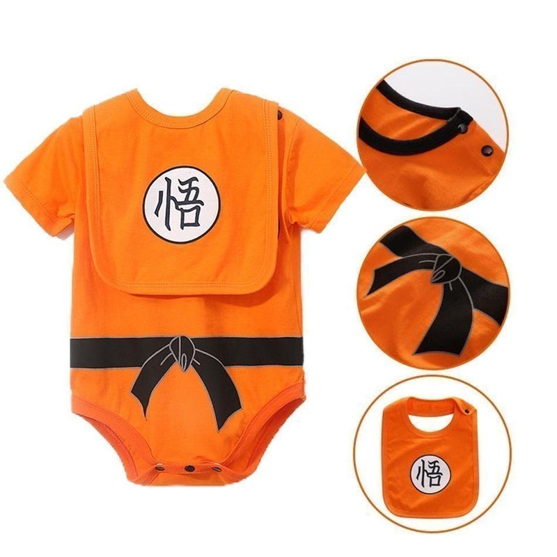Roupinha De Bebê Anime - Naruto, Dragon Ball, One Piece e Demon Slayer - Inov&tec