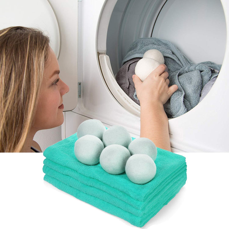 6 Peças de Bola Secadora Fácil de Roupa - FluffBlitz