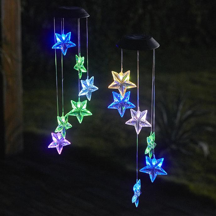 Pêndulo de Luzes à Energia Solar