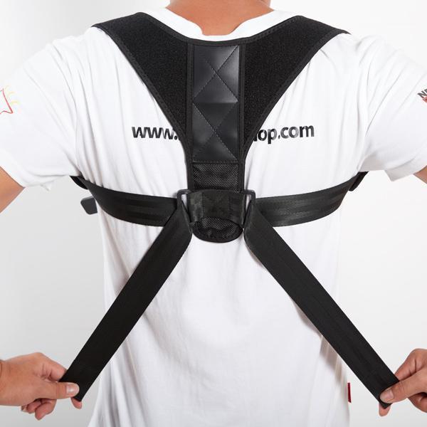 Corretor Postural Respirável Discreto e Unissex