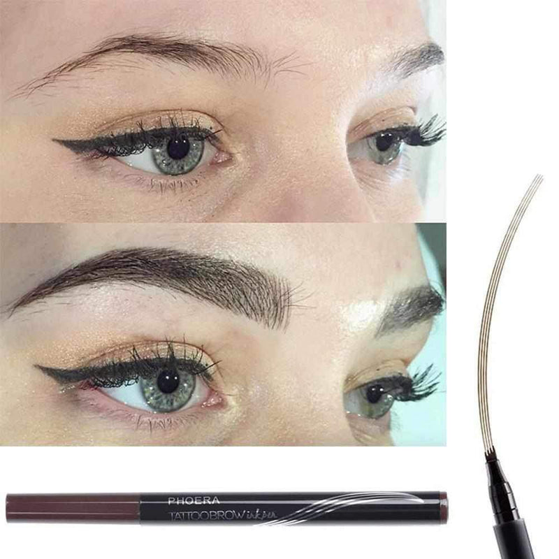 Caneta de MicroPigmentação Líquida Fio a Fio para Sobrancelhas Phoera