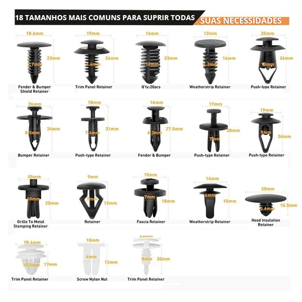 Car Master Fixer - Kit de Fixação Automotiva