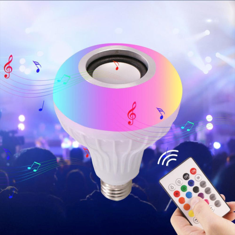 Lâmpada de Alto-Falante LED que Muda de Cor