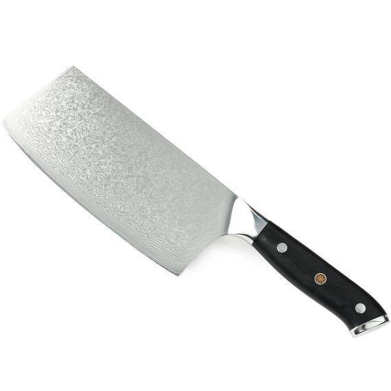Faca do Chefe de Aço Damasco - Steel Chef's Delight