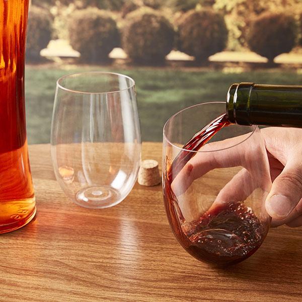 Copos de Vinho de Plástico Tritan