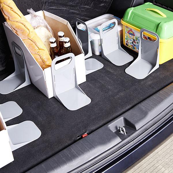 4 Peças de Organizador de Porta-Malas de Carro - DiviSpace