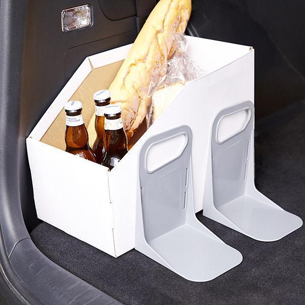 4 Peças de Organizador de Porta-Malas de Carro - DiviSpace