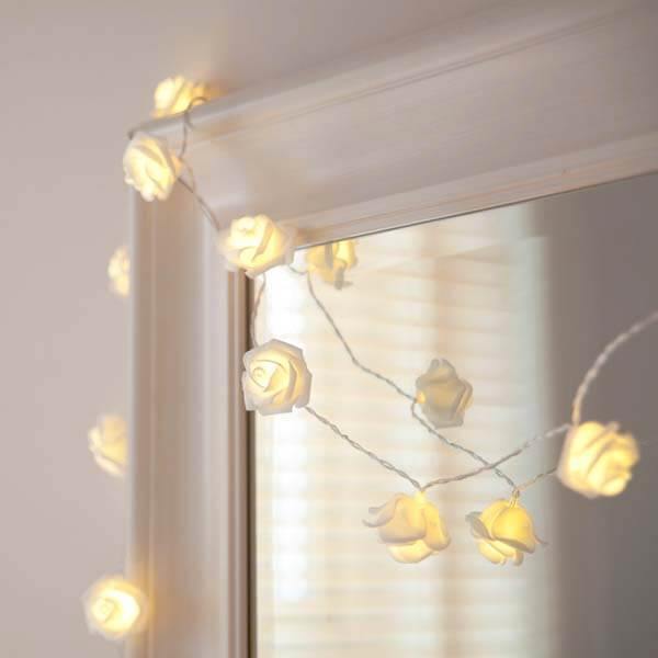 Cordão de Rosas Pisca-Pisca - Rose Lights