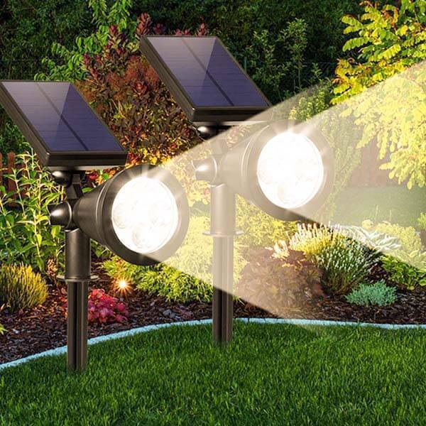 Luz de Foco Externa com Painel Solar de 1ª Linha - SunBrite