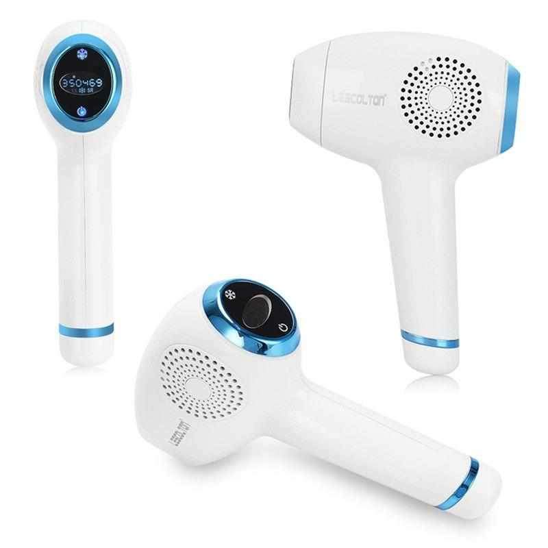 Depilador e Rejuvenescedor à Laser Profissional 350 mil Disparos Display Touch Lescolton T011C