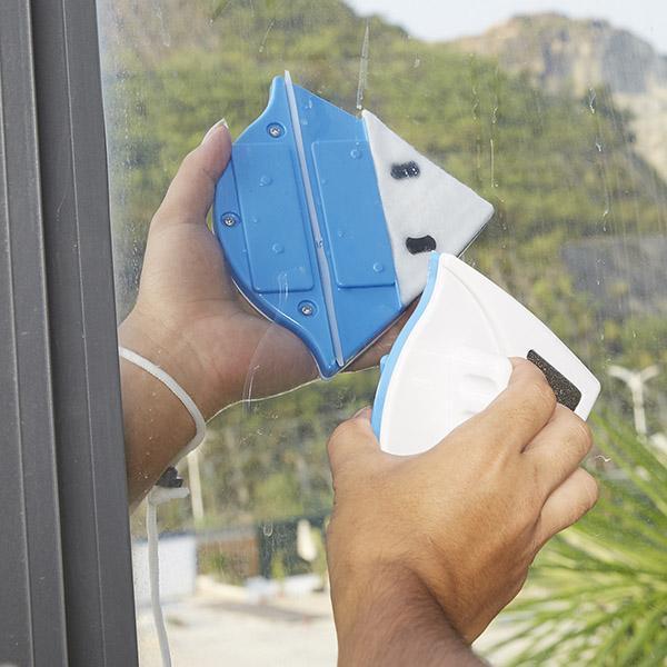 Limpador de Vidros Magnético Dupla Face Brilho Mágico GlassClean