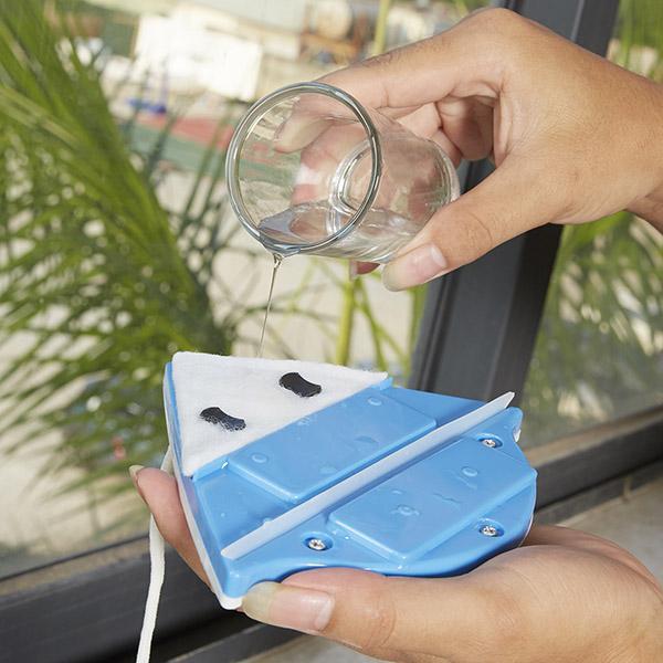 Limpador de Vidros Magnético Dupla Face Brilho Mágico GlassClean