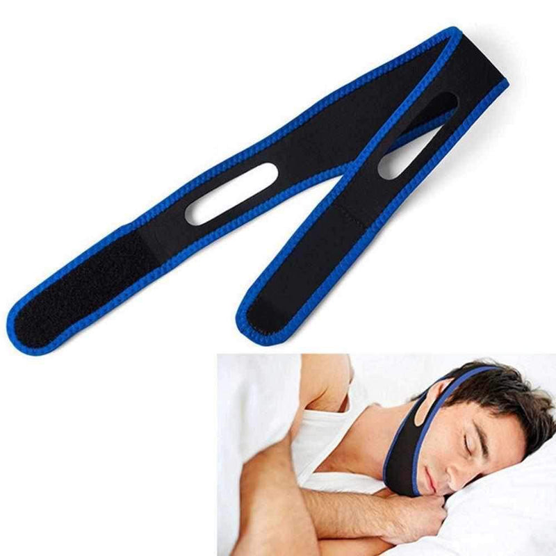 Faixa Facial Anti-Ronco e Apnéia em Neoprene Lavável MaxSleep