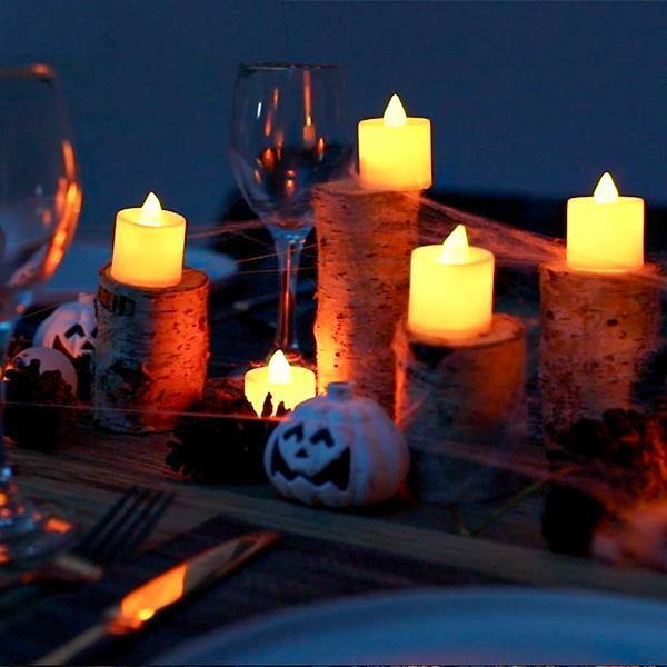 20 Peças de Lâmpadas de Vela de LED Sem Chamas - Perfeitas Para Decorações!