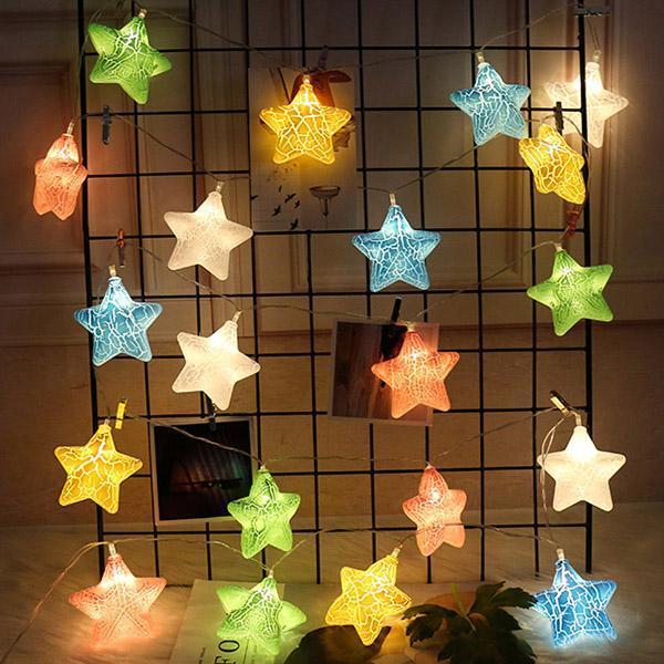 Fio de Luzes Decorativas de Concha - MarineGlow