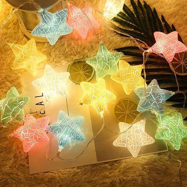 Fio de Luzes Decorativas de Concha - MarineGlow
