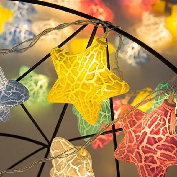 Fio de Luzes Decorativas de Concha - MarineGlow