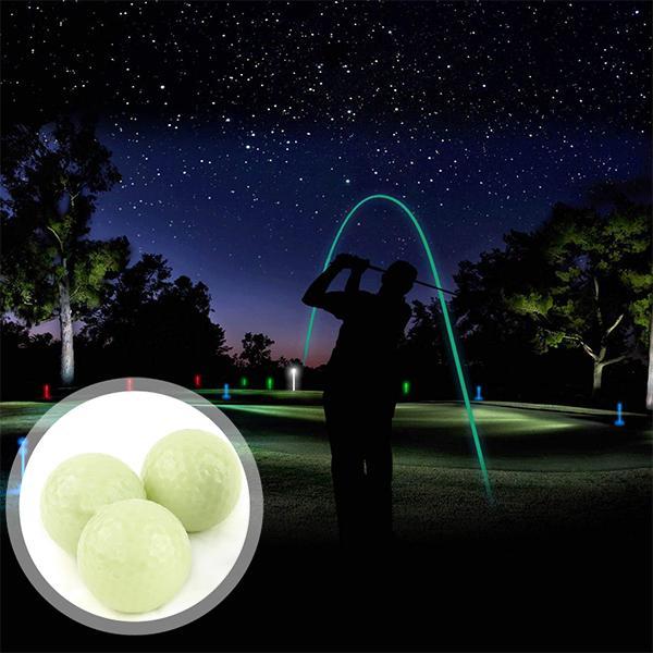Conjunto de Bolas de Golfe que Brilham no Escuro - LuminousLinks