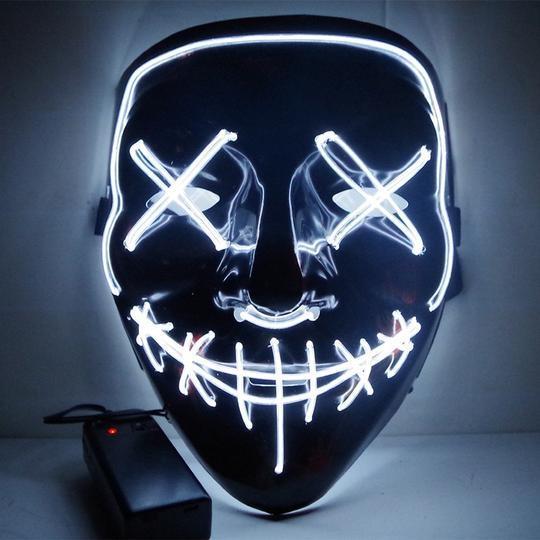 Máscara de Arame EL para Halloween