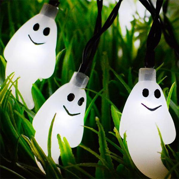 Luzes de Fantasma do Dia das Bruxas