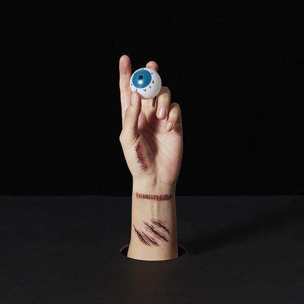 20 Peças de Pacote Duplo - Tatuagens Adesivas de Cicatrizes para Halloween