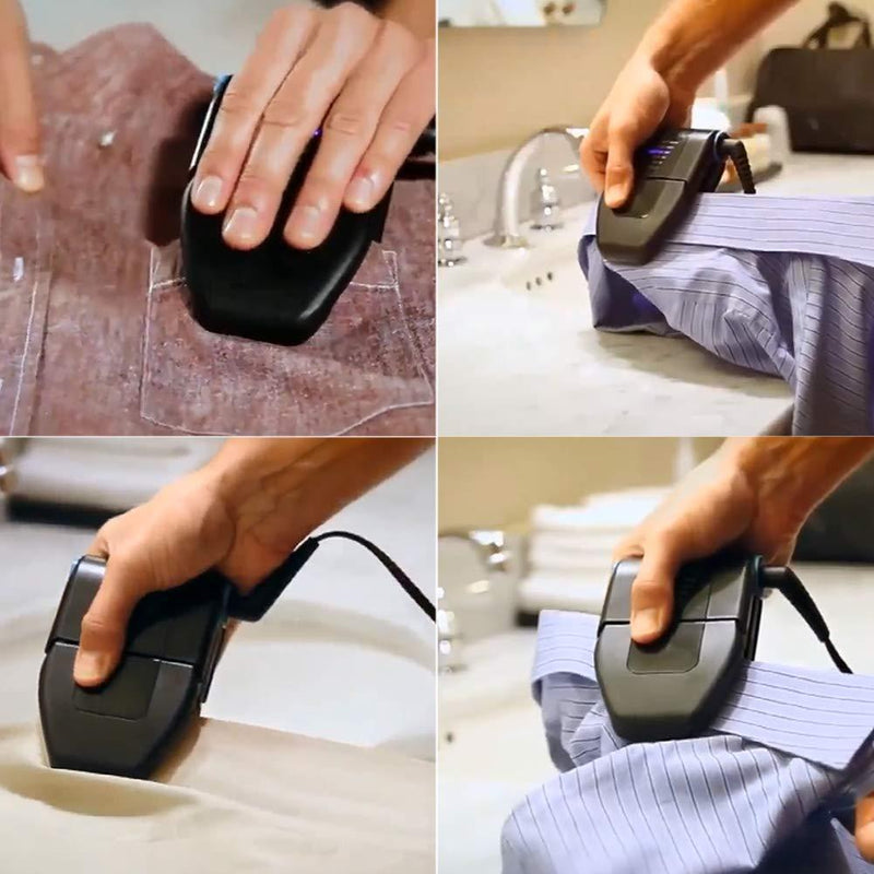 Ferro de Passar Roupas Portátil - Perfeito para viagens