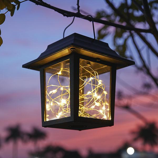 Luminária Solar com 2 modelos de LED para Jardim