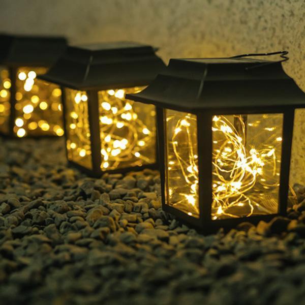Luminária Solar com 2 modelos de LED para Jardim