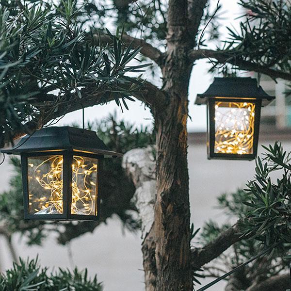 Luminária Solar com 2 modelos de LED para Jardim