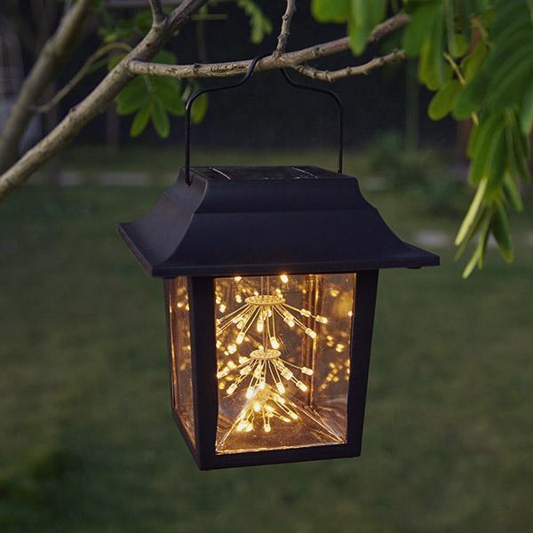 Luminária Solar com 2 modelos de LED para Jardim